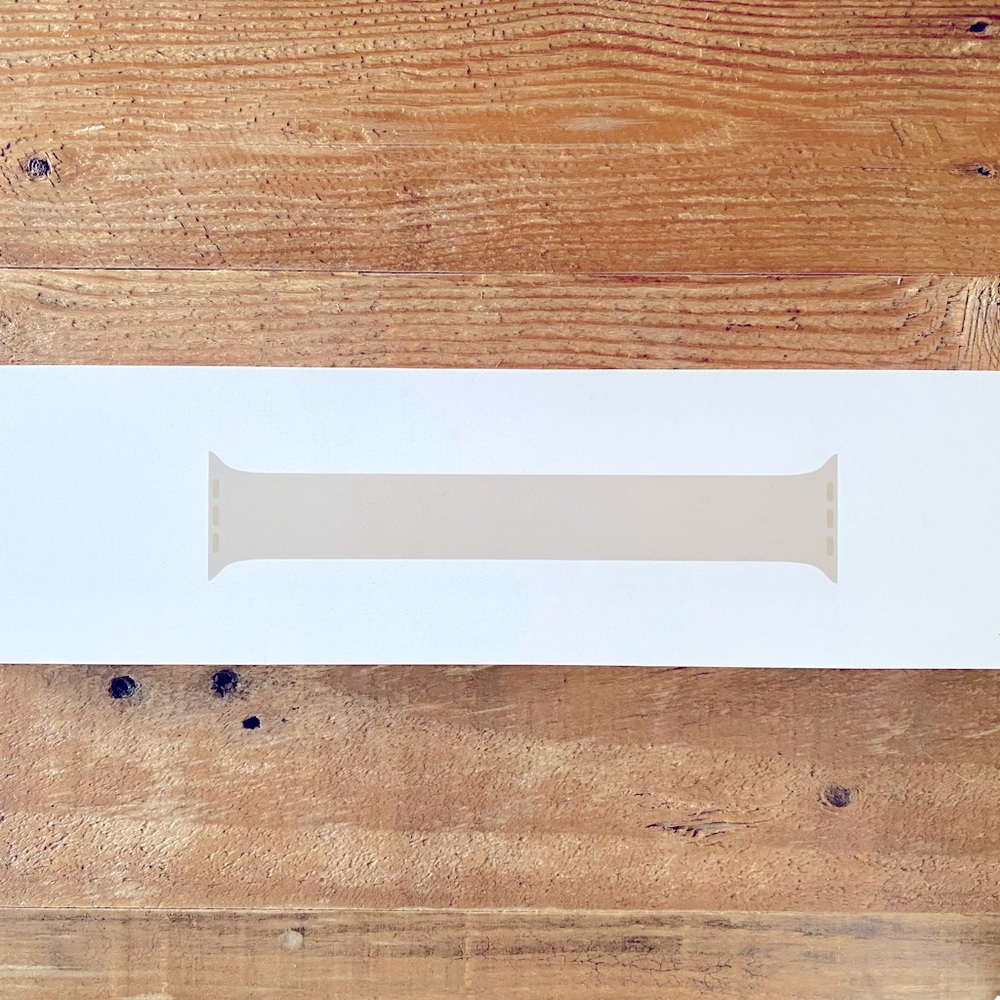 Apple Watch Band 45mm, Starlight Solo Loop, Size 7, New